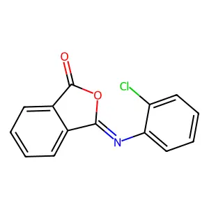 3-((2-Chlorophenyl)imino)-2-benzofuran-1(3H)-one structure
