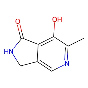 7-Hydroxy-6-methyl-2,3-dihydro-1H-pyrrolo[3,4-c]pyridin-1-one structure