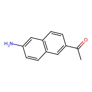 1-(6-Aminonaphthalen-2-yl)ethanone structure