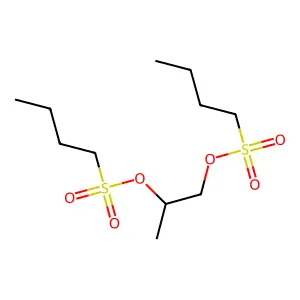 1-(2-Butylsulfonyloxypropoxysulfonyl)butane structure