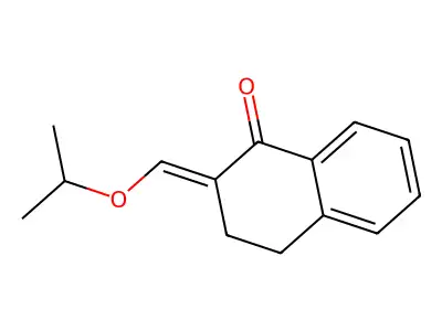 2-(Propan-2-yloxymethylidene)-3,4-dihydronaphthalen-1-one structure