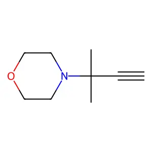4-(2-Methylbut-3-yn-2-yl)morpholine structure