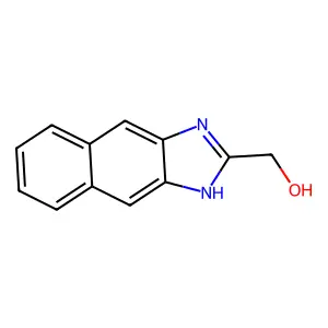 (1H-Naphtho[2,3-d]imidazol-2-yl)methanol structure