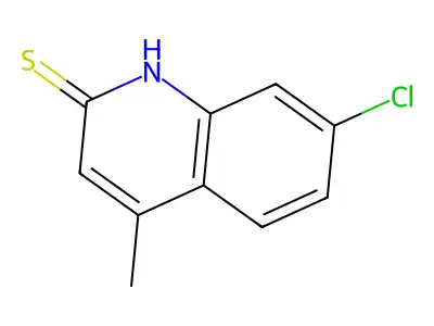 7-Chloro-4-methylquinoline-2-thiol structure