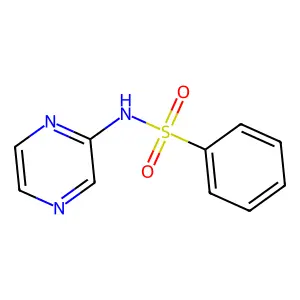N-pyrazin-2-ylbenzenesulfonamide structure