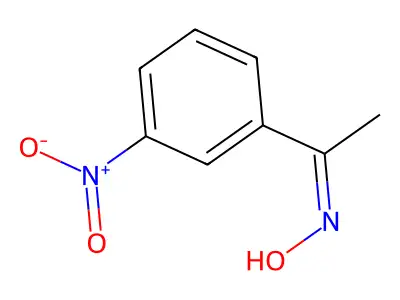 Ethanone, 1-(3-nitrophenyl)-, oxime, (E)- structure