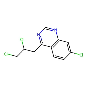 7-Chloro-4-(2,3-dichloropropyl)quinazoline structure