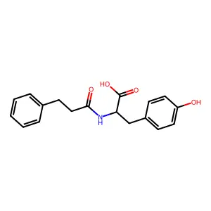 N(beta)-phenylpropionyltyrosine structure