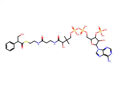 tropoyl-coenzyme A structure