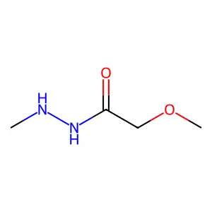 2-methoxy-N'-methylacetohydrazide structure