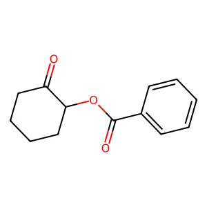 2-Oxocyclohexyl benzoate structure