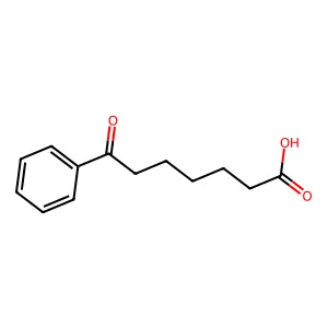 7-Oxo-7-phenylheptanoic acid structure
