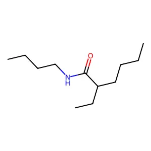 N-丁基-2-乙基己酰胺 structure