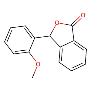 3-(2-Methoxyphenyl)-2-benzofuran-1(3H)-one structure