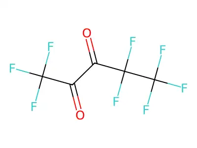Octafluoropentane-2,3-dione structure