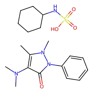 Aminophenazone Cyclamate structure