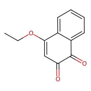 4-Ethoxynaphthalene-1,2-dione structure