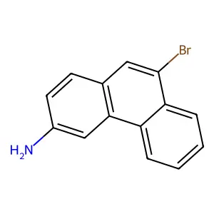 9-Bromophenanthren-3-amine structure