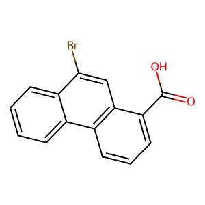 9-Bromophenanthrene-1-carboxylic acid structure