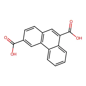 3,9-Phenanthrenedicarboxylic acid structure