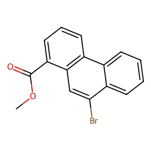 Methyl 9-bromophenanthrene-1-carboxylate structure