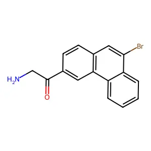 3,9-Phenanthrenedicarbonitrile structure
