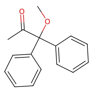 1-Methoxy-1,1-diphenylpropan-2-one structure