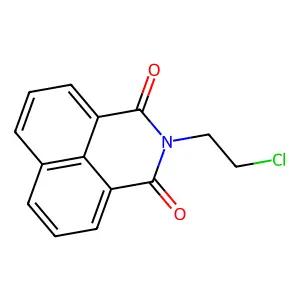 N-(2-Chloroethyl)-1,8-naphthalimide structure
