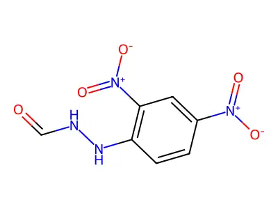 N'-(2,4-Dinitrophenyl)formohydrazide structure
