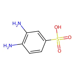 3,4-二氨基苯磺酸 structure