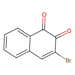 3-Bromo-1,2-naphthoquinone structure
