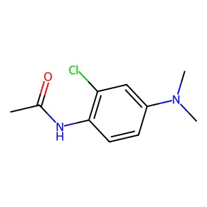 N-(2-Chloro-4-dimethylamino-phenyl)acetamide structure
