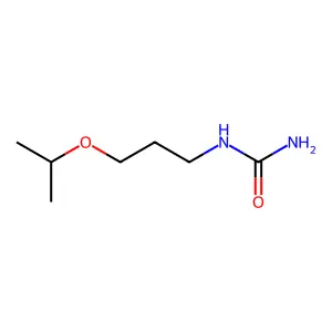 [3-(Propan-2-yloxy)propyl]urea structure