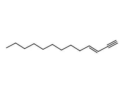 3-Tridecen-1-yne, (E)- structure