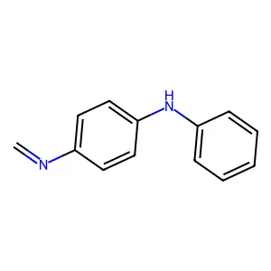 4-(methylideneamino)-N-phenylaniline structure