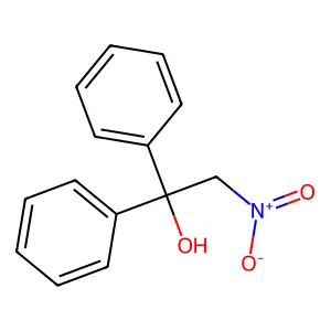 2-Nitro-1,1-diphenylethanol structure