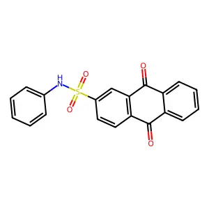 2-Anthraquinonesulfonanilide structure