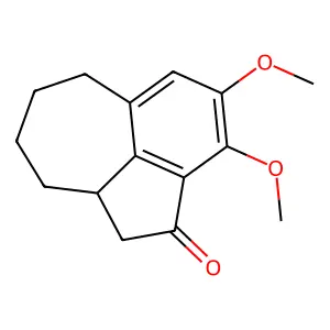 5,6-Dimethoxytricyclo[6.4.1.04,13]trideca-4(13),5,7-trien-3-one structure