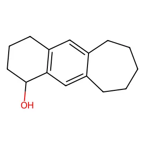 2,3,4,6,7,8,9,10-octahydro-1H-cyclohepta[g]naphthalen-4-ol structure