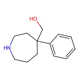 (4-Phenylazepan-4-yl)methanol structure
