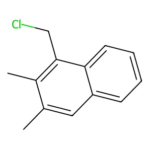 1-(Chloromethyl)-2,3-dimethylnaphthalene structure
