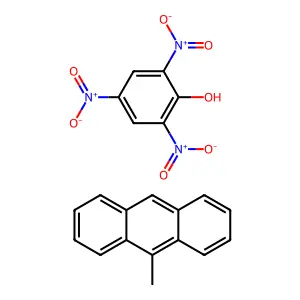 9-Methyl-anthracene, picrate structure