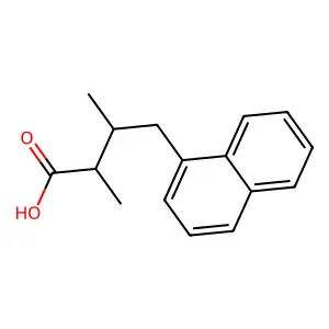 2,3-二甲基-4-(萘-1-基)丁酸 structure
