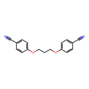 4,4'-三亚甲基二氧代二苯甲腈 structure