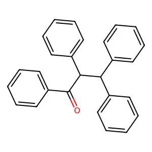 1,2,3,3-Tetraphenylpropan-1-one structure