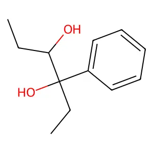 3-Phenylhexane-3,4-diol structure