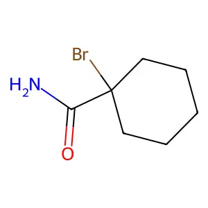 1-溴环己烷甲酰胺 structure