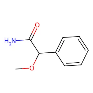 2-甲氧基-2-苯基乙酰胺 structure