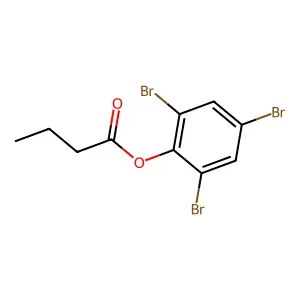 (2,4,6-Tribromophenyl) butanoate structure