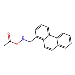 (Phenanthren-1-ylmethylamino) acetate structure